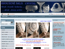 Tablet Screenshot of crystal-bohemia.cz